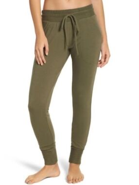 Free People Movement Olive Drawstring Slim Joggers